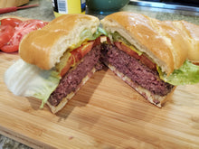 Load image into Gallery viewer, Steak Burger Family Pack - 6 Pounds / 12 - Half Pound Steak Burgers
